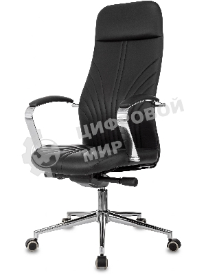 Кресло Бюрократ CH-610SL-Lux черный, экокожа