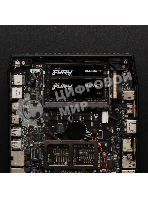Оперативная память Kingston Fury Impact, DDR5, 32GB (2x16GB), 6000MHz, CL38, SO-DIMM