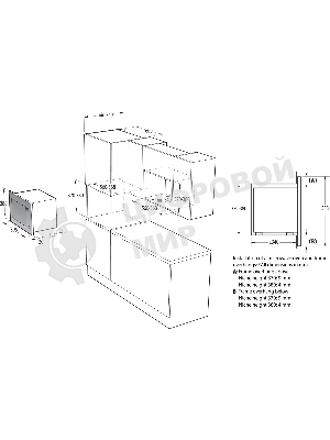 Встраиваемые микроволновые печи GORENJE