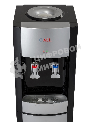 Кулер AEL LD-AEL-28 напольный электронный черный/серебристый