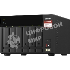 Сетевое хранилище без дисков SMB QNAP TS-673A-8G NAS, 6 trays 3,5