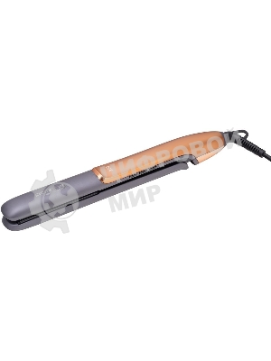 Выпрямитель для волос Polaris PHSS 2098TTi Tourmaline PROF черный/розовое золото, 22 мм, 220 °C, 5 режимов