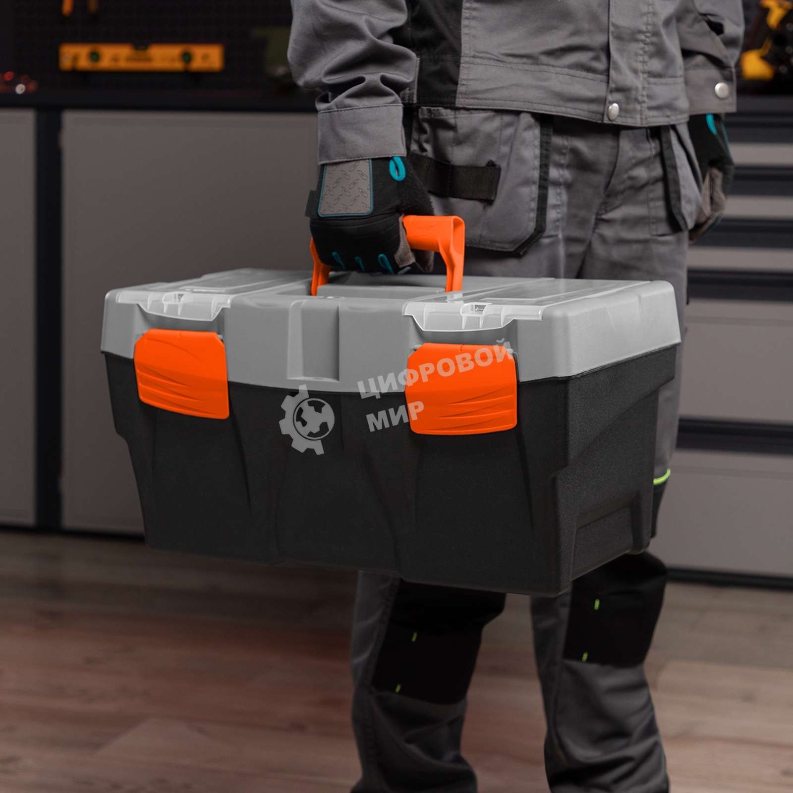 Ящик Stels 90705 для инструмента 500х260х260мм 20'' пластик