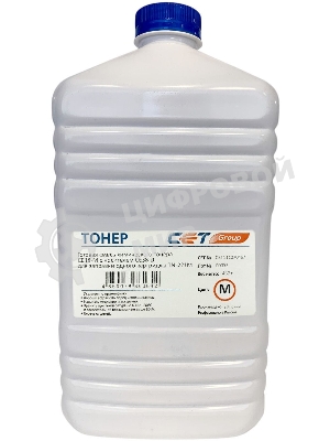 Тонер CET CE38-M пурпурный с носителем бутылка 467гр. для принтера Konica Minolta Bizhub C227/287