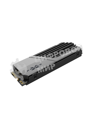 Накопитель SSD Silicon Power XS70, 2Tb, PCIe 4.0 x4, M.2 2280, NVMe, R/W 7300/6800, с радиатором