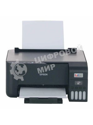 МФУ струйное Epson L3550 (C11CK59405), A4, цветной, печ. до 15 стр/мин. (ч/б) до 8 стр/мин. (цвет), скан. до 11 стр/мин. (ч/б) 28 стр/мин. (цвет), 4800 x 1200 dpi (печать) 1200x2400dpi (скан.), USB, Wi-Fi, Air Print