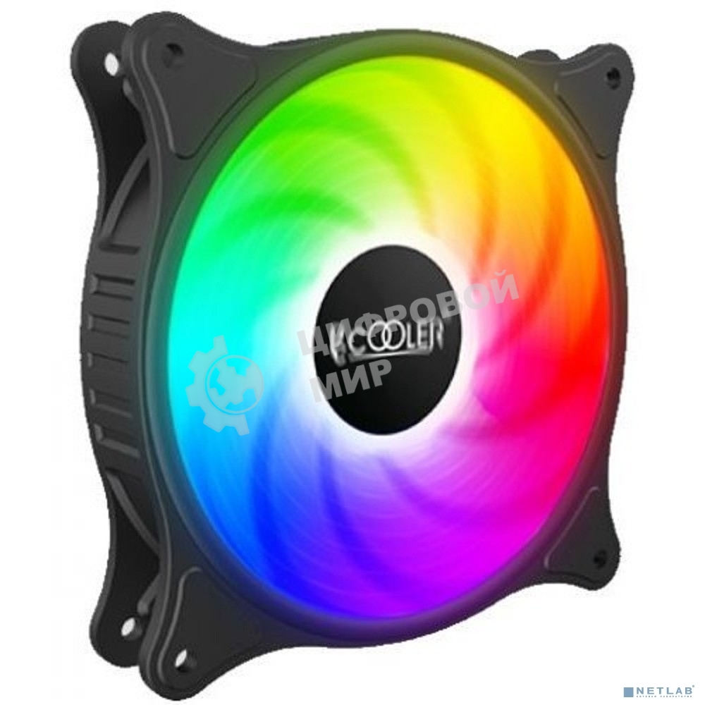 Вентилятор для корпуса PCCooler FX-120-3 черный, 120 мм, 1200 об/мин, 18 дБ, 3 pin