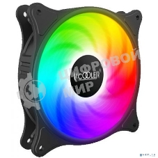 Вентилятор для корпуса PCCooler FX-120-3 черный, 120 мм, 1200 об/мин, 18 дБ, 3 pin