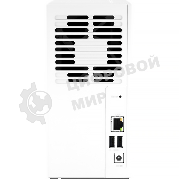 Сетевое хранилище SMB QNAP TS-233 NAS 2 HDD trays. ARM 4-core Cortex-A55 2.0GHz, ram 2 Gb (max), 1x1GbE, 2xUSB 2.0 port,1xUSB 3.2 Gen 1