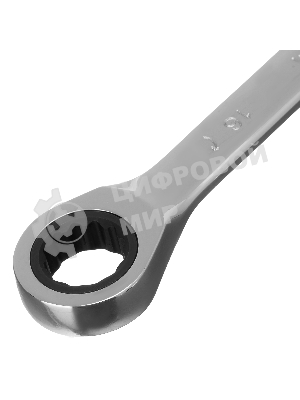 Ключ комбинированный трещоточный Matrix, 16 мм, CrV, зеркальный хром