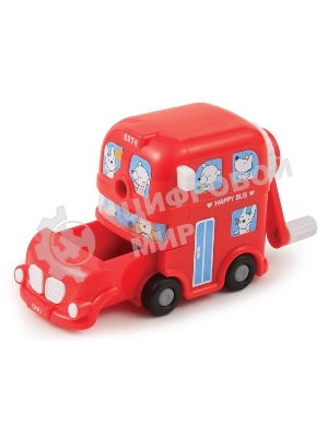 Точилка для карандашей механическая Deli BUS E0674, 1 отверстие, пластик, ассорти, коробка