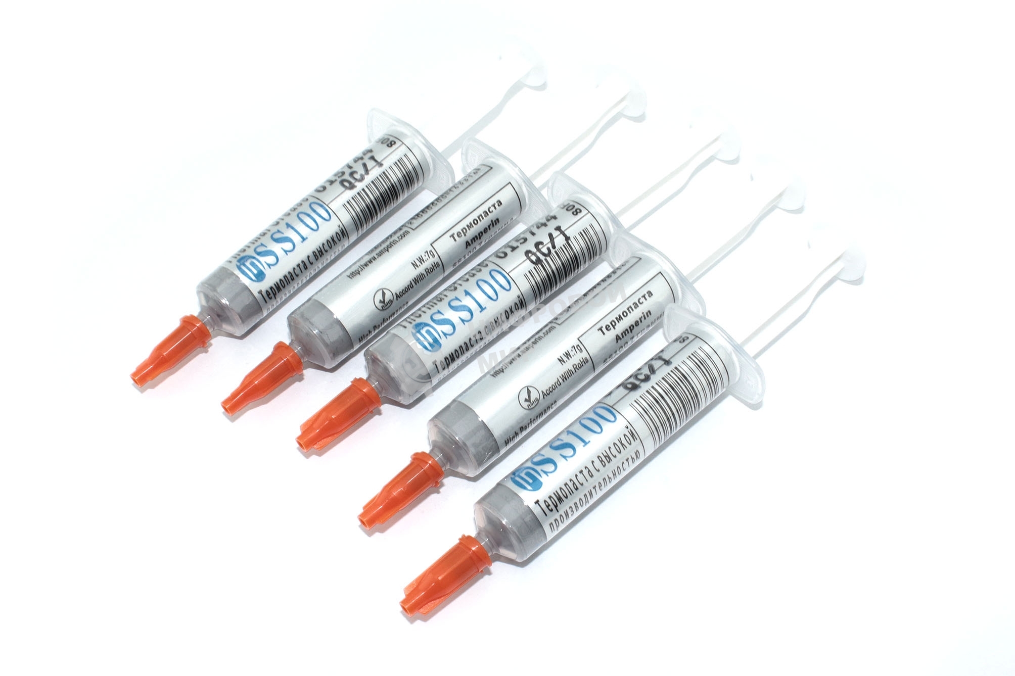 Термопаста Amperin SS100 7 грамм 5 шт
