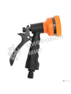 Пистолет-распылитель с резиновой ручкой 7 режимов ЧЕТЫРЕ СЕЗОНА 62-0282