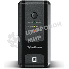 Источник бесперебойного питания CyberPower Line-Interactive UT850EG, 850VA/425W, USB/RJ11/45, (3 EURO)