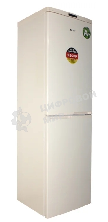 Холодильник DON R-296 S слоновая кость двухкамерный 209/140л морозилка снизу