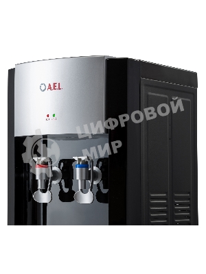 Кулер AEL LD-AEL-28 напольный электронный черный/серебристый
