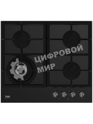 Газовая варочная панель Beko HILW 64225 S, черный