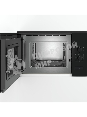 Микроволновая печь встраиваемая Bosch BFL520MB0, черный