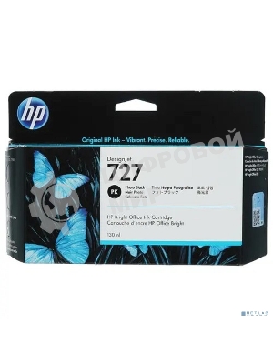 Картридж струйный HP 727 B3P23A черный для HP DJ T920/T1500 (130мл)