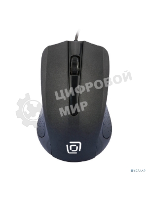 Комплект клавиатура+мышь Oklick 600M проводной, USB, 1200 DPI, чёрный