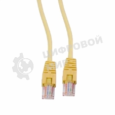 Патч-корд FTP Cablexpert cat.6, 5м, литой, многожильный, желтый