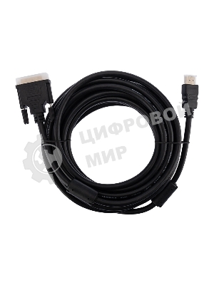 Шнур Rexant HDMI - DVI-D с фильтрами, длина 7 метров (GOLD) (PE пакет)