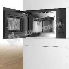 Микроволновая печь встраиваемая Bosch BFL520MB0, черный