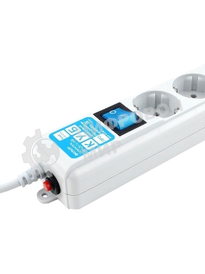 Фильтр-удлинитель PowerCube PRO (SPL(5+1)-16B-P-5М) 5.0 м, LC контур - подавление В/Ч помех, 16А/3,5 кВт