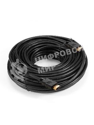 Кабель HDMI ExeGate EX-CC-HDMI-30.0 (19M/19M, 30м, v1.4b, позолоченные контакты)