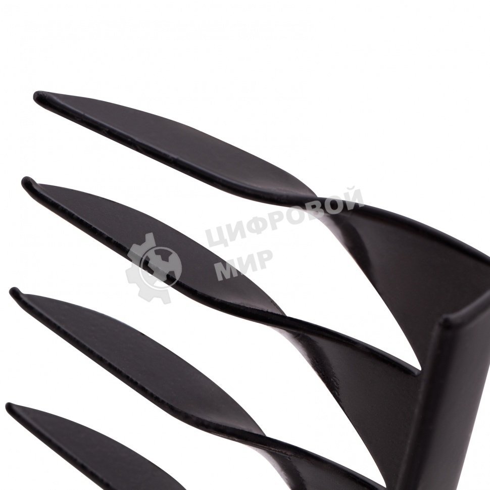 Грабли Сибртех 14-зубые, 350 мм, с черенком, витые