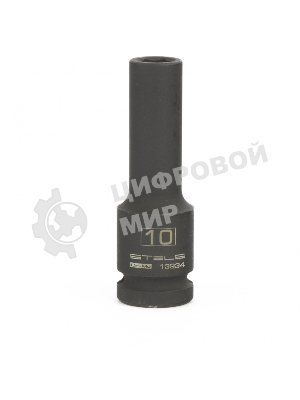 Головка ударная удлиненная шестигранная Stels 10 мм, 1/2