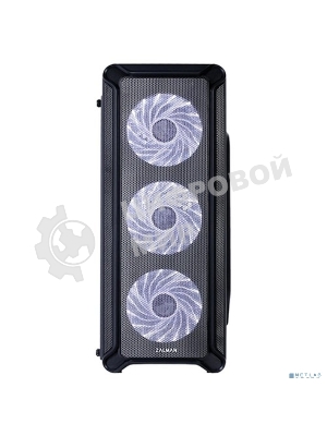 Компьютерный корпус ZALMAN I3, без БП, большое боковое окно, черный,ATX