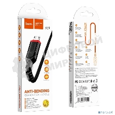 Кабель USB Micro/HOCO HC-44890 X59/1m/2.4A/Нейлон/черный