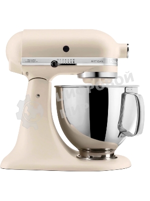 Настольный миксер с откидным блоком KitchenAid 5KSM125EMH Artisan 4.8 л, кремовый