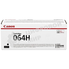 Картридж лазерный Canon CRG 064 H BK 4938C001 черный (1500стр.) для Canon MF832Cdw