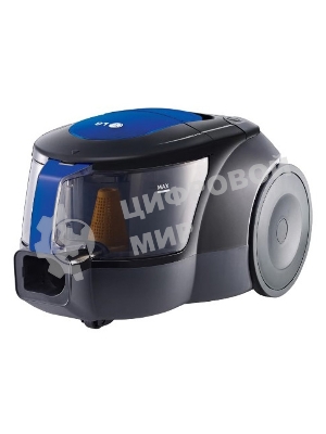 Пылесос LG VK69662N синий, 350/1600 Вт, уборка сухая, пылесборник контейнер 1.2 л