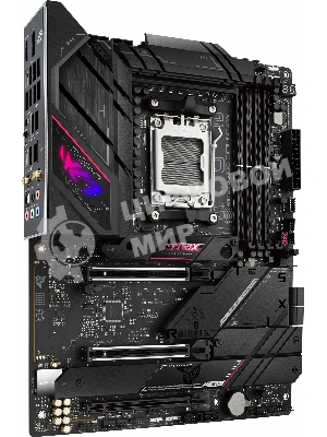Материнская плата ASUS ROG STRIX B650E-E GAMING WIFI, AM5, AMD B650, 4xDDR5, 4xSATA, 4xM.2, 1xPCI-E 4.0 x4, 1xPCI-E 5.0 x8, 1xPCI-E 5.0 x16, 1xDP, 1xHDMI, 1x 2.5Gb LAN, 4xUSB-A 3.2 Gen 2, 6xUSB-A 3.2 Gen 2, 1xUSB-C 3.2 Gen 2, 1xUSB-C 3.2 Gen 2x2, 5x3.5 мм, TOSLINK, 7.1, ATX
