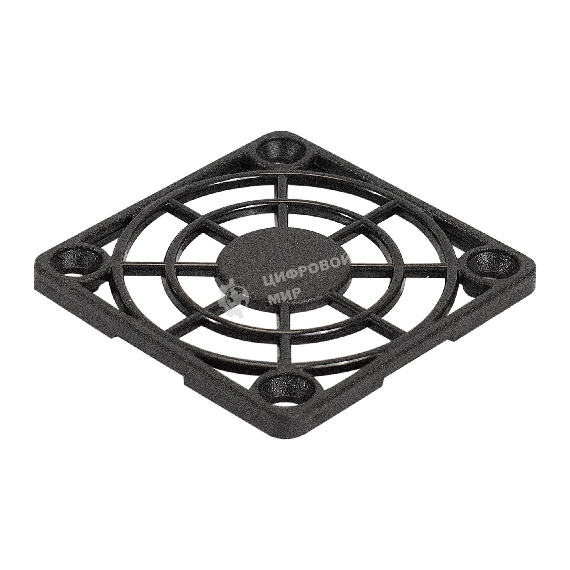 Решетка для вентилятора 50х50 ExeGate EG-050PSB (50х50 мм, пластиковая, квадратная, черная)