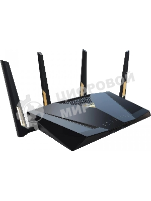 Маршрутизатор ASUS RT-BE88U, черный/желтый, 90IG08V0-MO3N0V