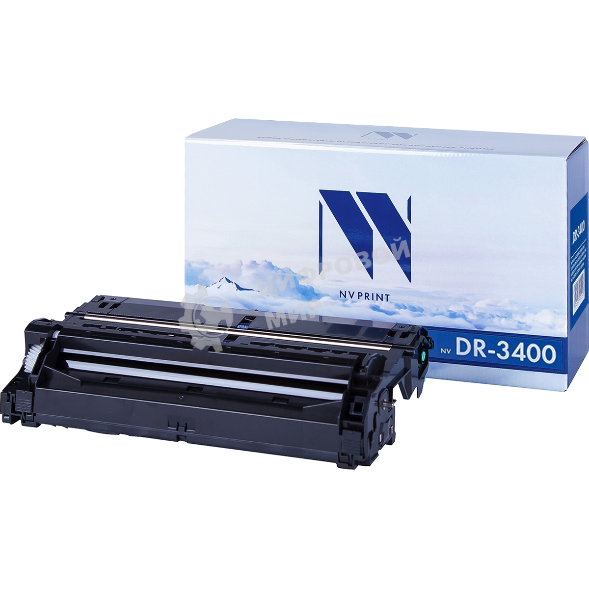 Барабан NVPrint совместимый Brother DR-3400 для HL-L5000D/L5100DN/L5100DNT/L5200DW/L5200DWT/L6250DN/L6300DW/L6300DWT/L6400DW/L6400DWT/DCP-L5500DN/L6600DW/MFC-L5700DN/L5750DW/L6800DW (30000k)