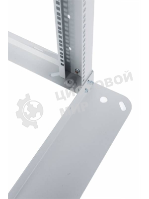 Стойка двухрамная ЦМО СТК-С-45.2.1000 45U 560ммX1280мм направл.закл.гайки 480кг серый