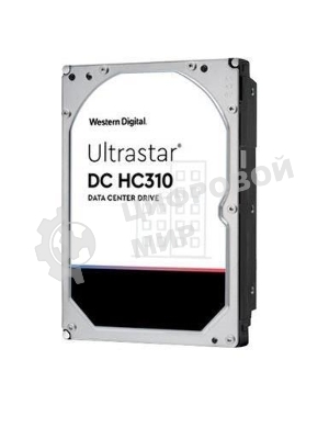 Жесткий диск Western Digital HGST SAS 3.0 4Tb 0B36048 HUS726T4TAL5204 Ultrastar 7K6 (7200rpm) 256Mb 3.5