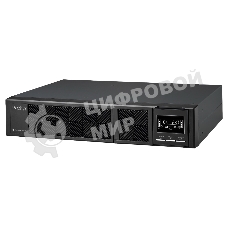 Источник бесперебойного питания Systeme Electriс Smart-Save Online SRV, 1000VA/900W, On-Line, Rack 2U(Tower convertible), LCD, Out: 6xC13, SNMP Intelligent Slot, USB, RS-232
