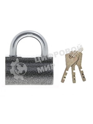 Замок навесной Сибртех ЗН2-9, 80 мм