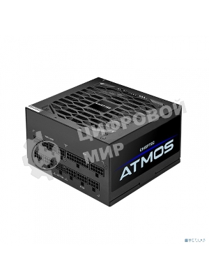 Блок питания Chieftec Atmos CPX-850FC, 850Вт, 80 PLUS Gold, 135мм, модульный, черный