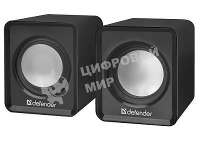 Акустическая система 2.0 Defender #1 SPK 22 черный, 5 Вт, питание от USB