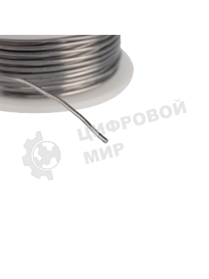 Припой Rexant с канифолью 100 г, Ø1.0 мм катушка, блистер