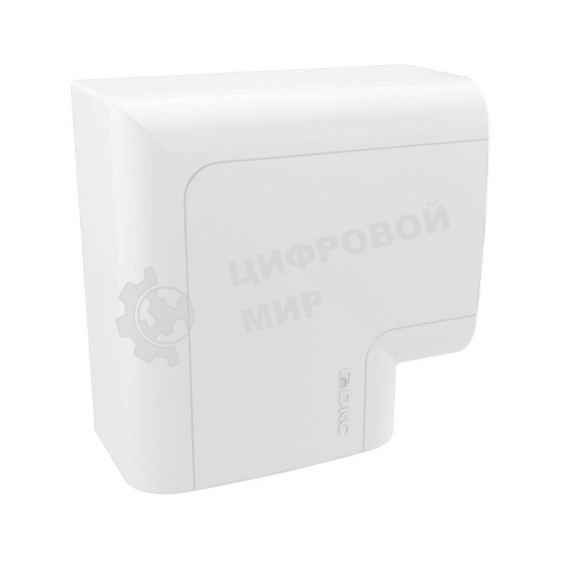 Угол плоский для кабель-канала 90х50 с разд. ДКС 09503