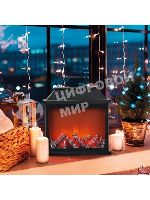 Светодиодный камин Neon-night 