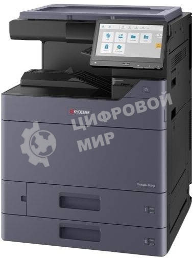 МФУ лазерное Kyocera TASKalfa 2554ci (1102YP3NL0/1102YP3NLV), A3, цветной, печ. до 25 стр/мин. (А4 ч/б) до 12 стр/мин. (А4 цвет), скан. до 200 стр/мин (двустороннее), 1200 x 4800 dpi (печать) 600x600dpi (скан.), USB, Ethernet, без крышки/тонера